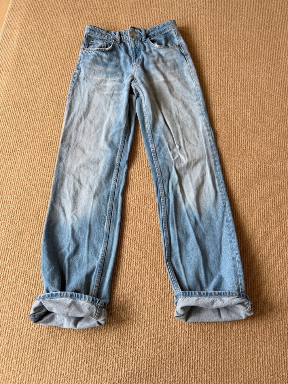 Zara Light Blue Denim Jeans